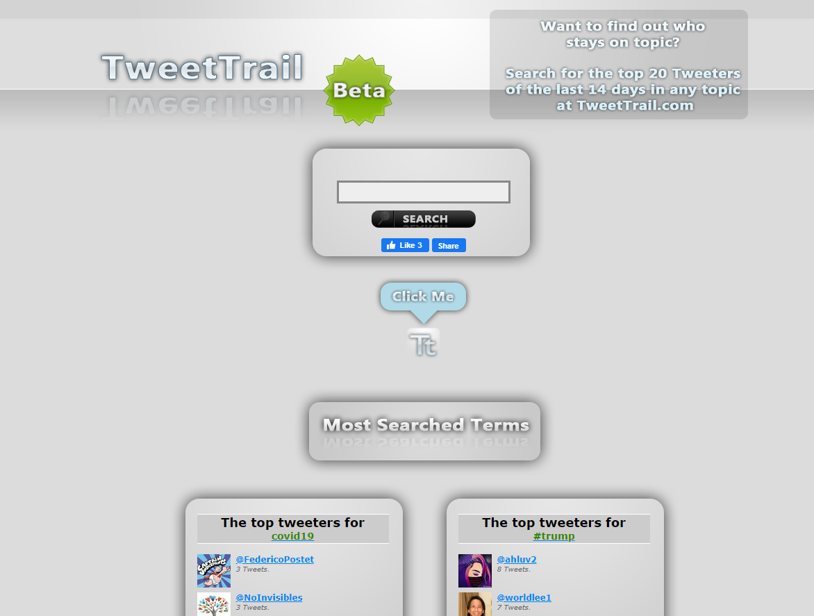 TweetTrail gallery image