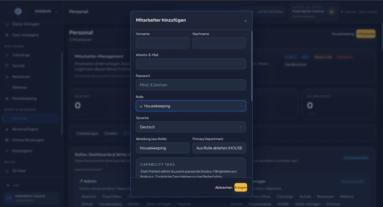 EXODUS Hotel Intelligence screenshot 29
