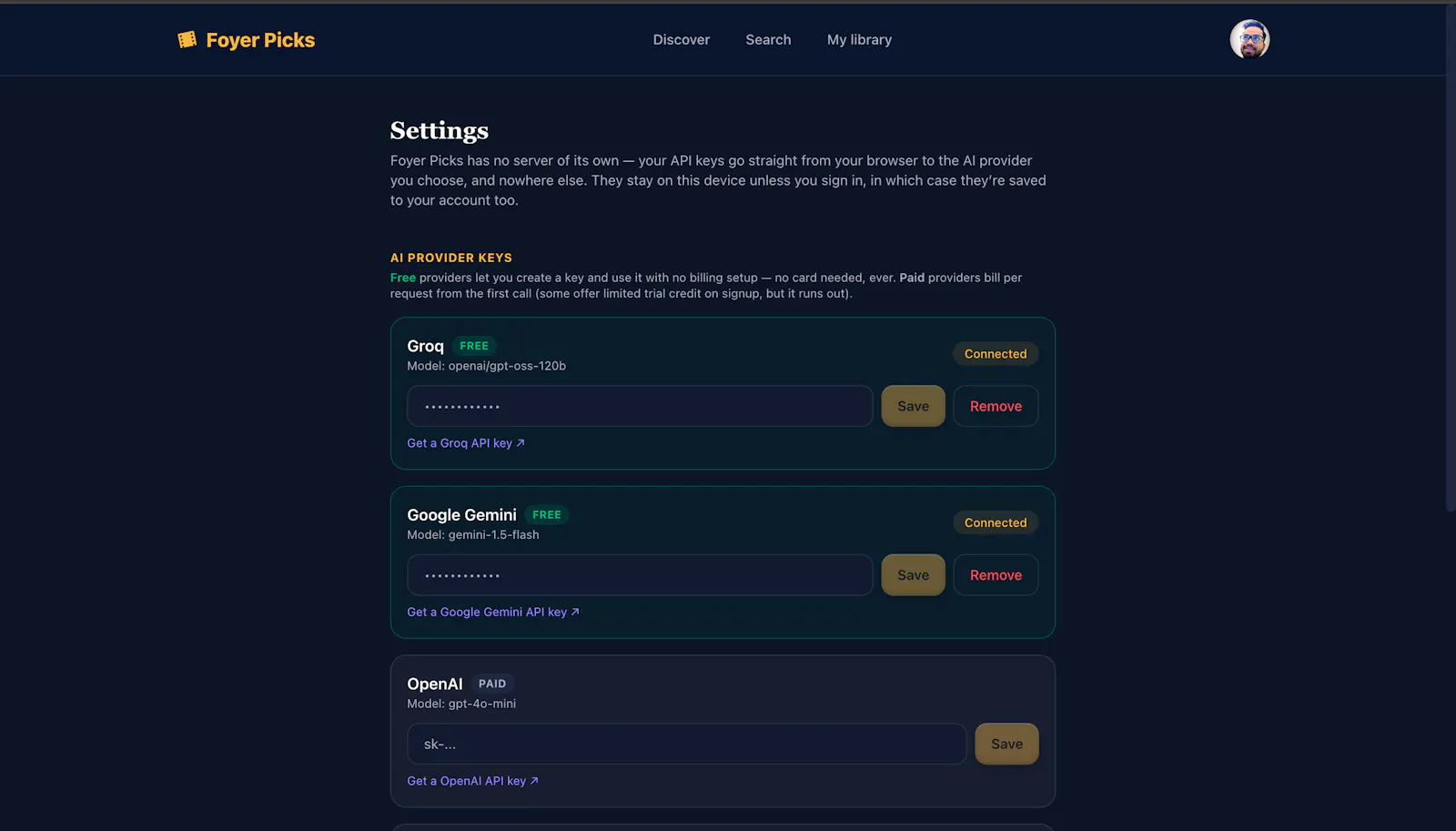 Foyer Picks screenshot 8