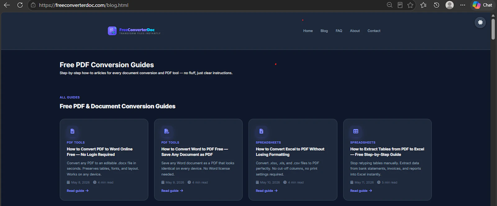 FreeConverterDoc screenshot 3
