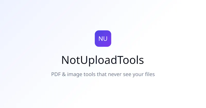 NotUploadTools screenshot 1