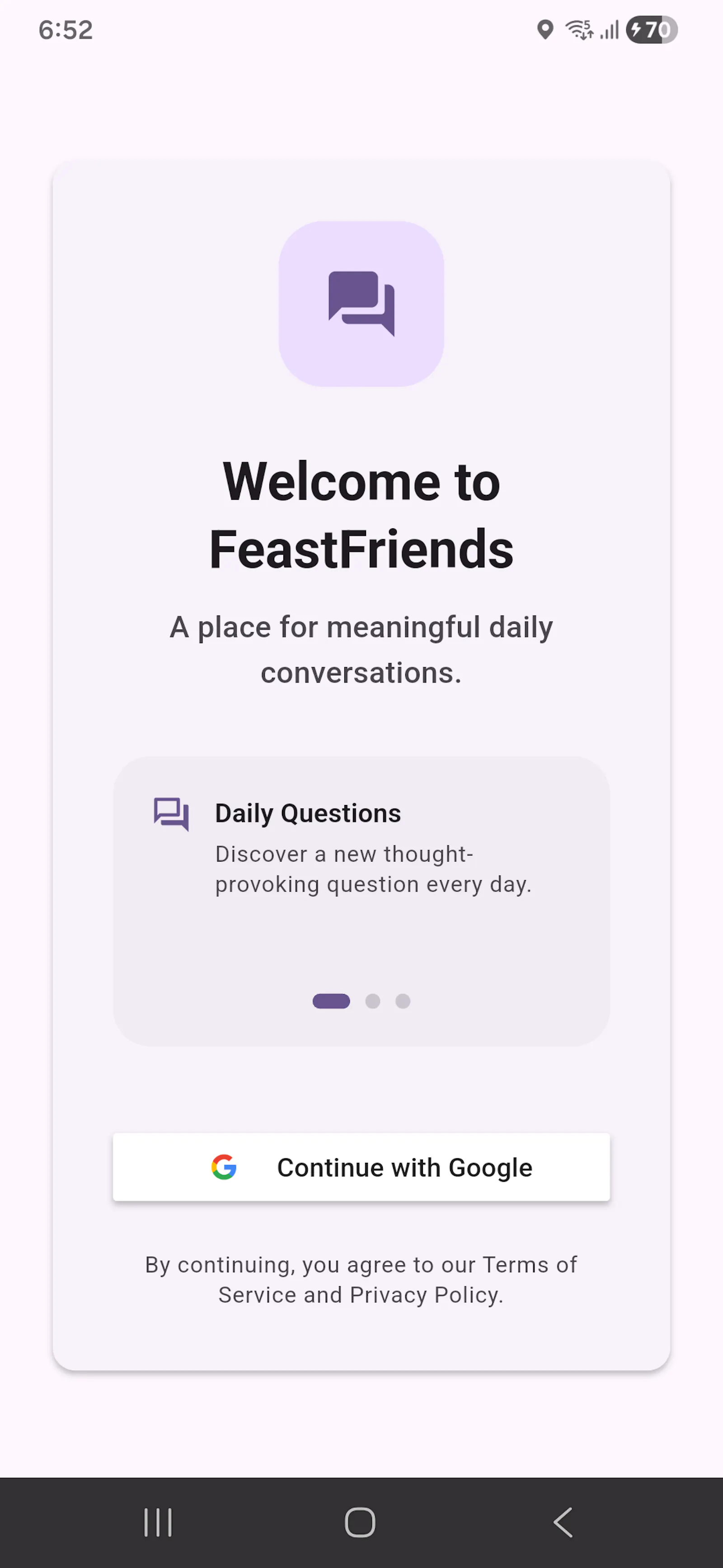 FeastFrinds screenshot 2