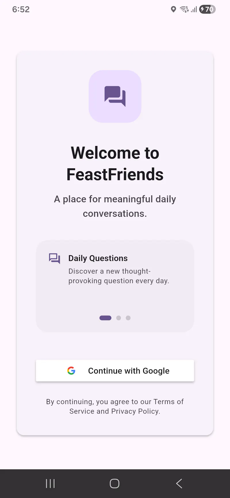 FeastFrinds screenshot 2