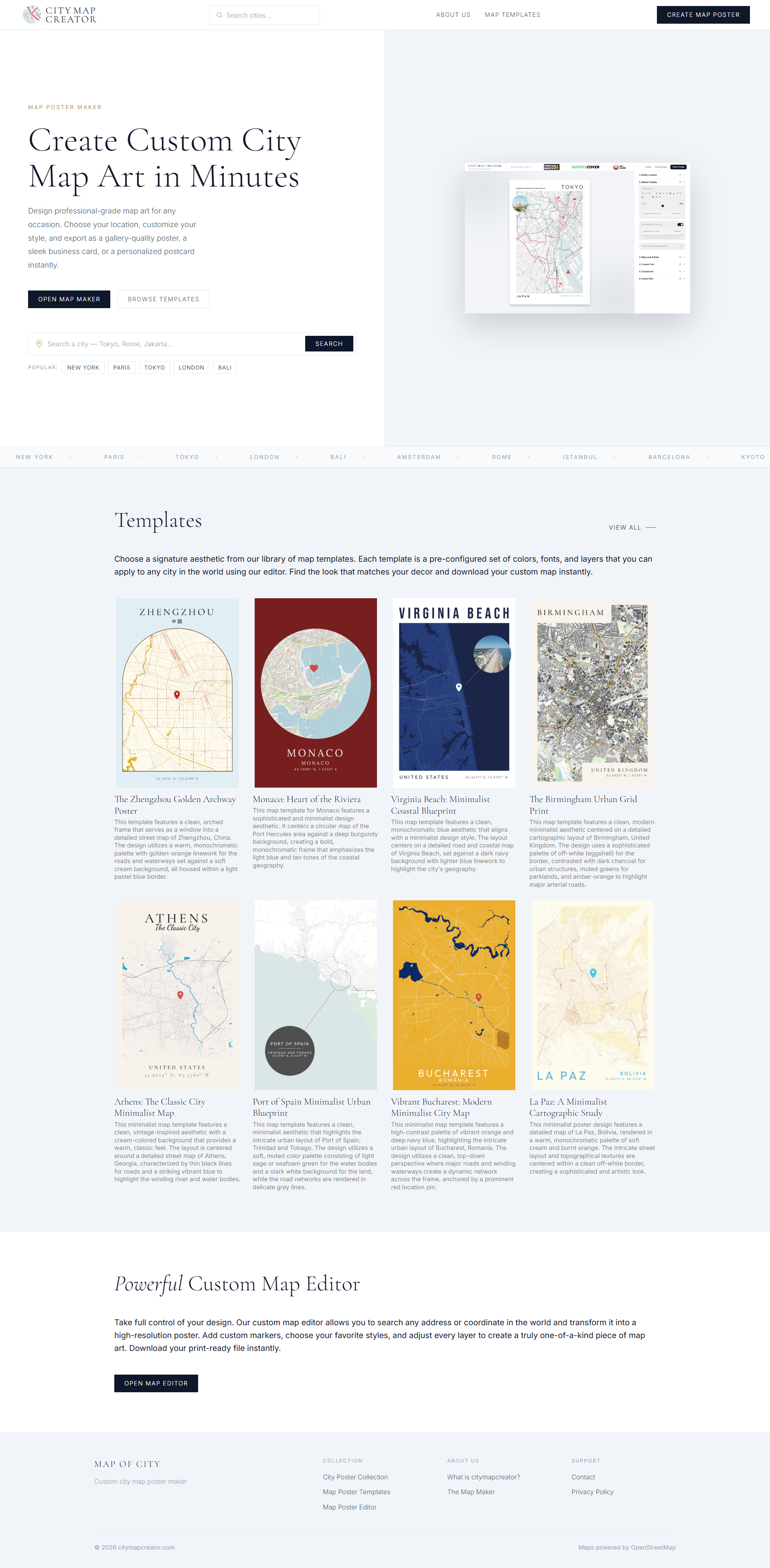 City Map Creator | citymapcreator gallery image