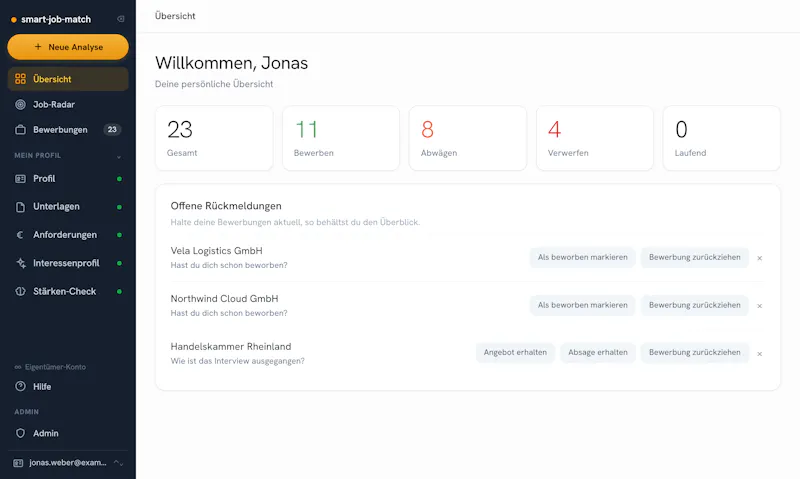smart-job-match screenshot 1
