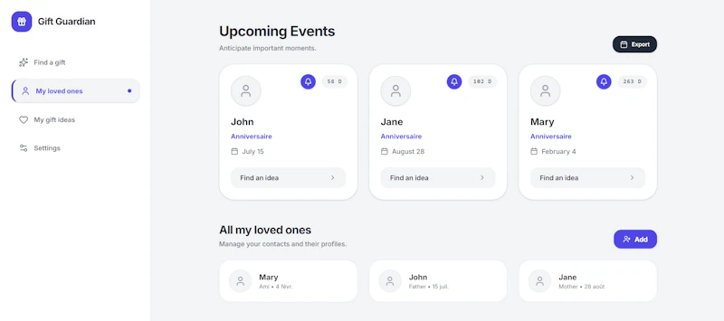 AI-powered gift finder  screenshot 1