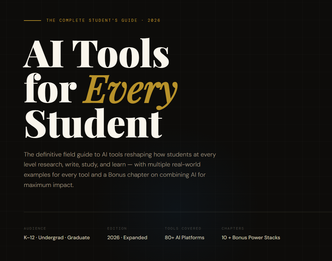 AI Tools for Every Student — Vol. 1 gallery image