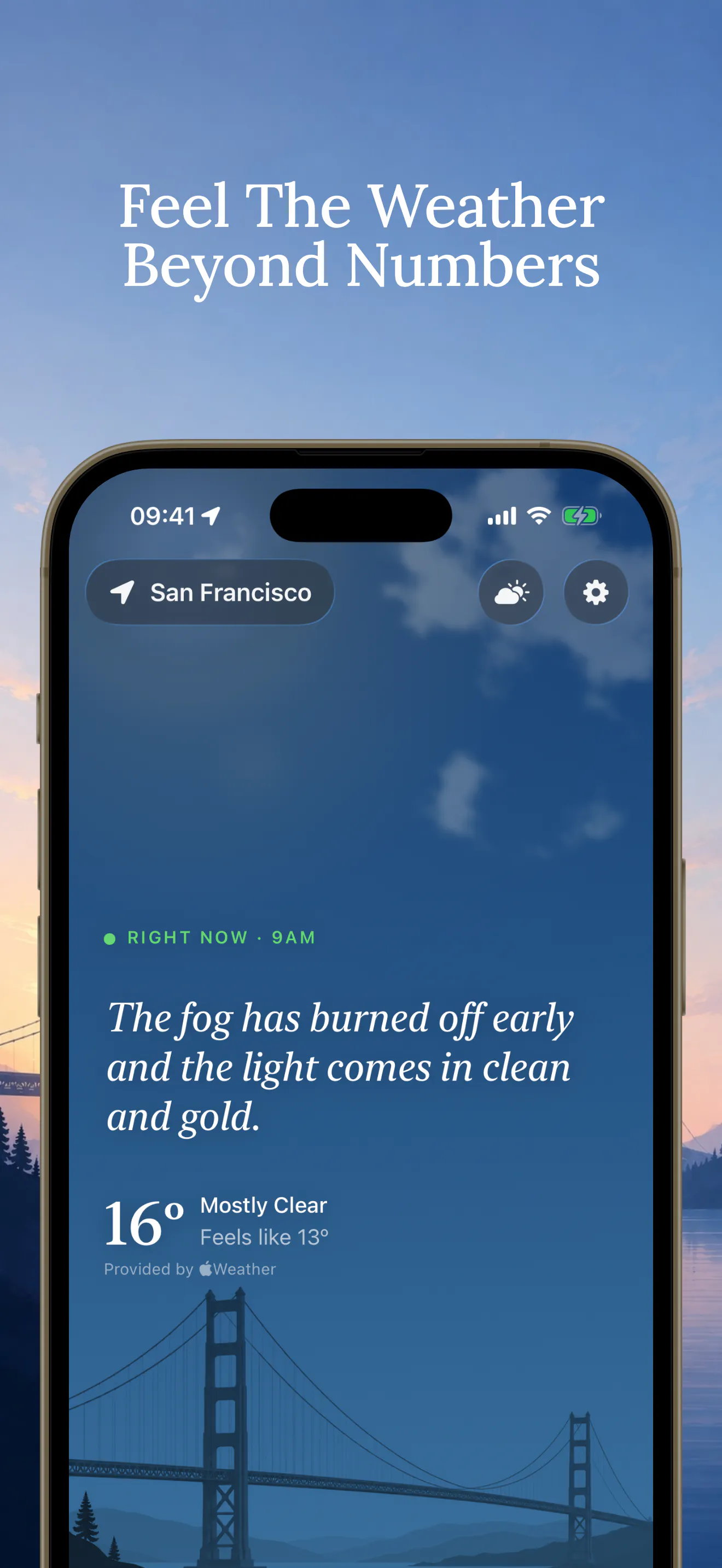 Feel: Weather Beyond Numbers gallery image