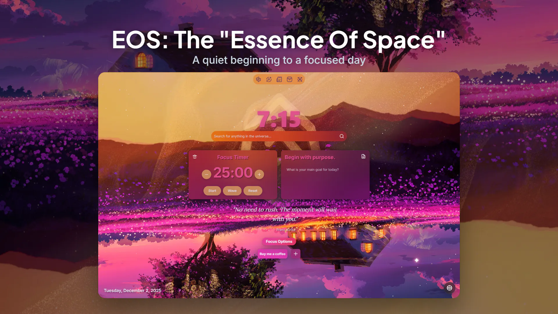 EOS: (Essence Of Space) screenshot