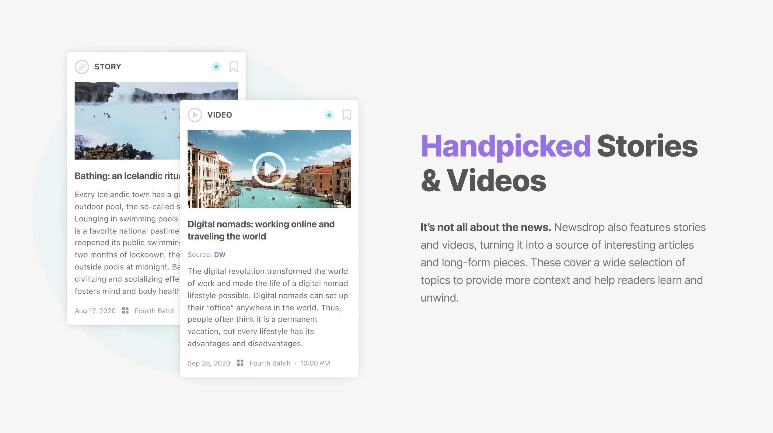 Newsdrop gallery image