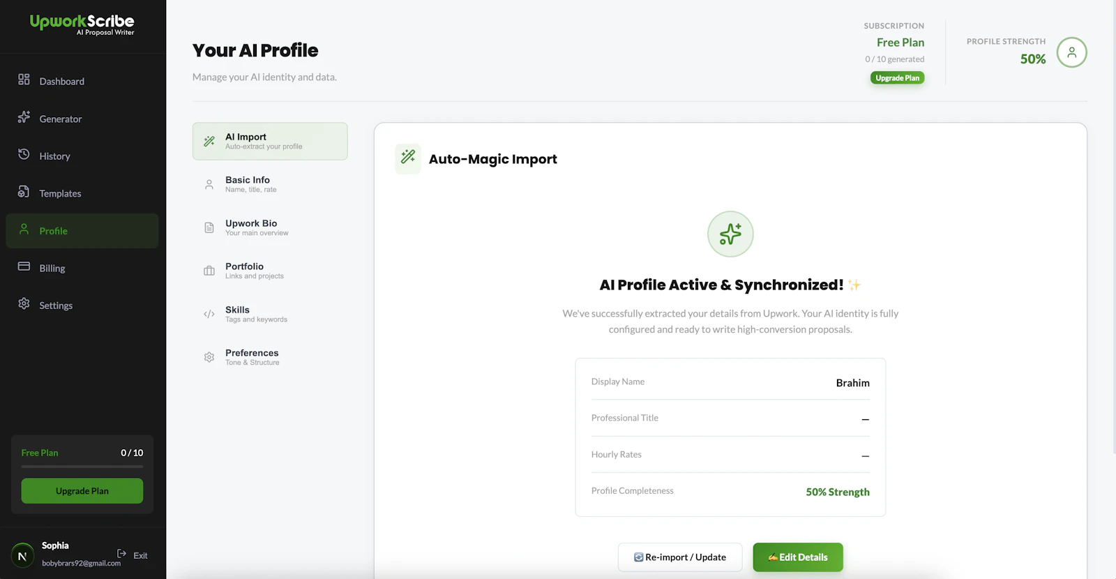 UpworkScribe screenshot 5