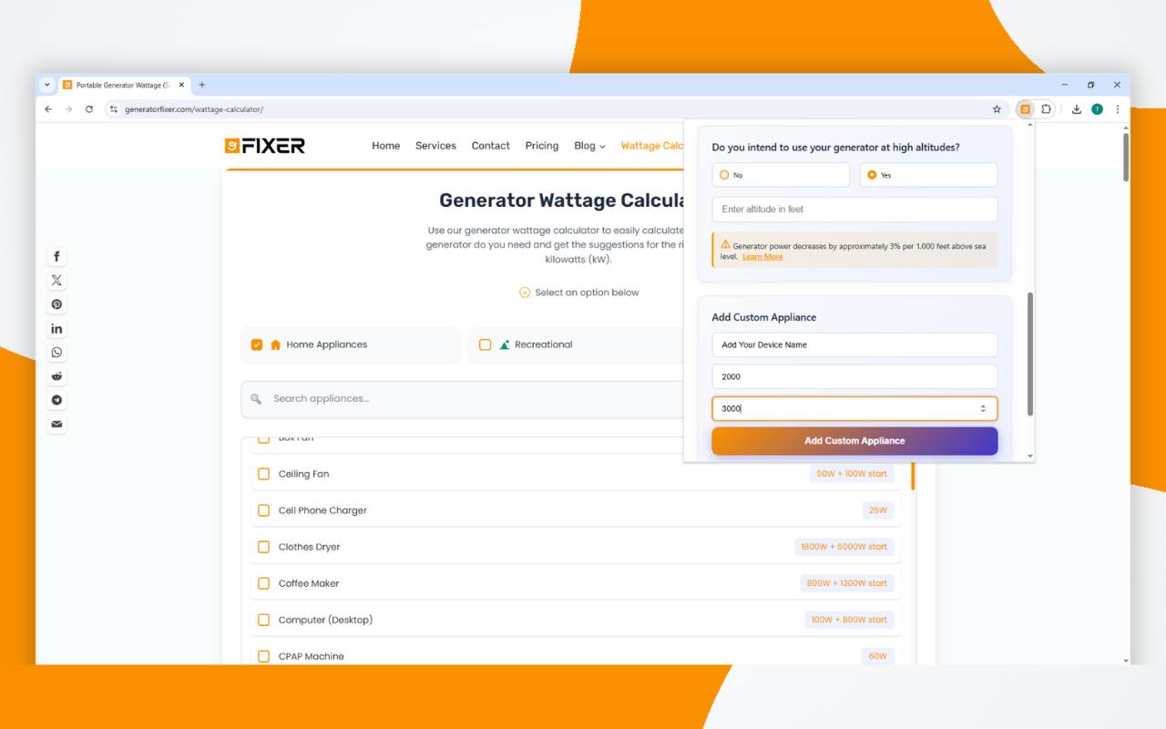 Generator Fixer - Screenshot 3 showing product features and functionality