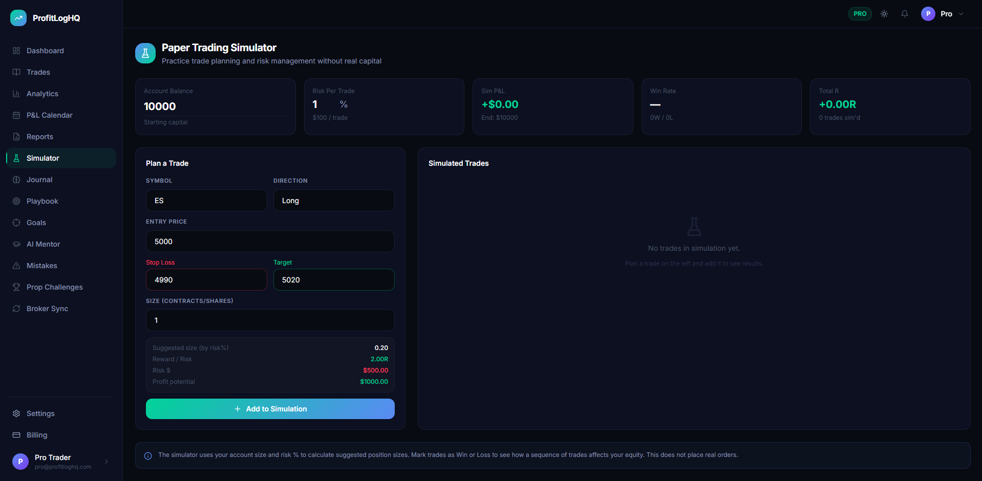 ProfitLogHQ gallery image