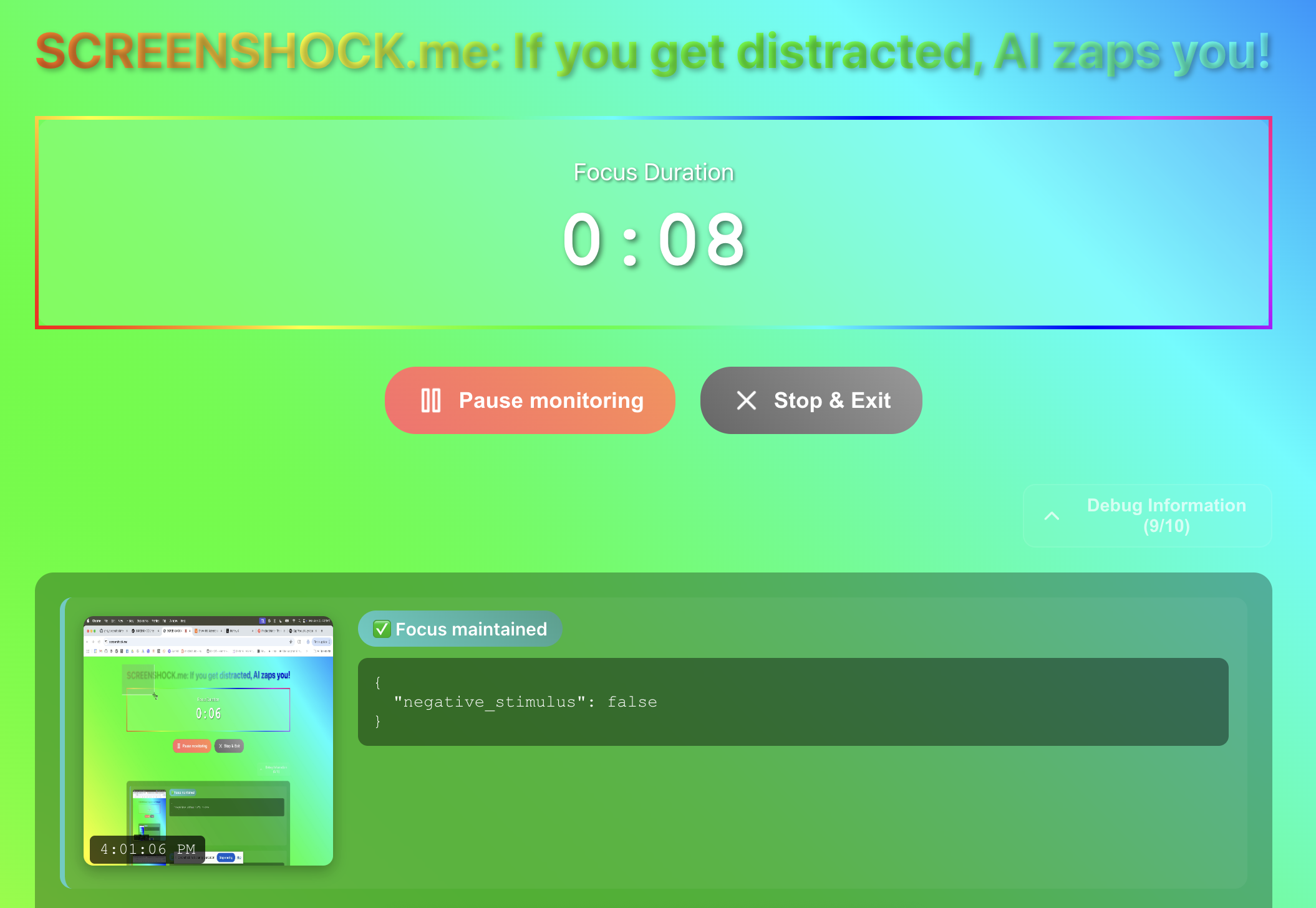 SCREENSHOCK.me gallery image