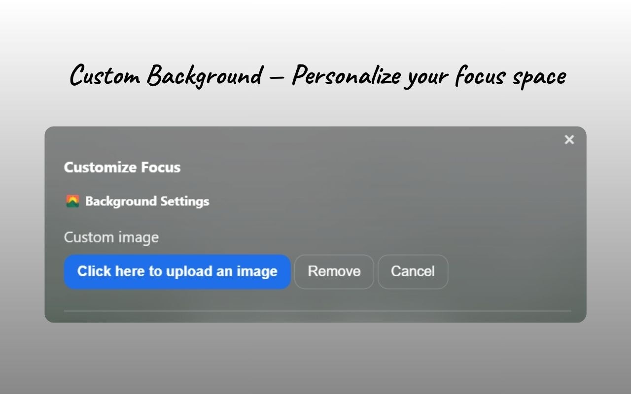 Média Focus Chrome Extension - Restez productif sur chaque nouvel onglet Chrome 5