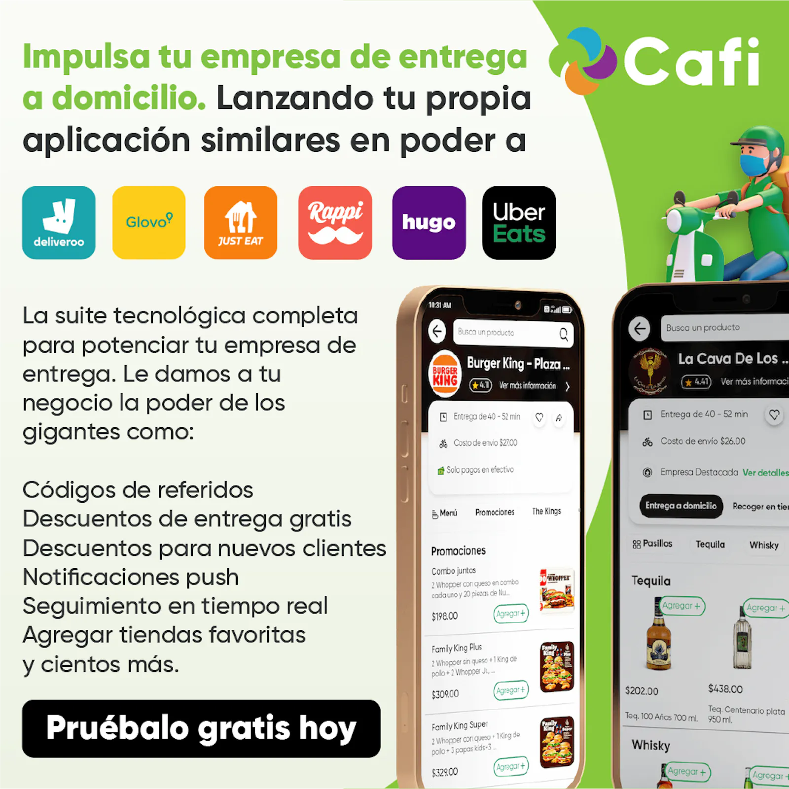 Cafi screenshot 2