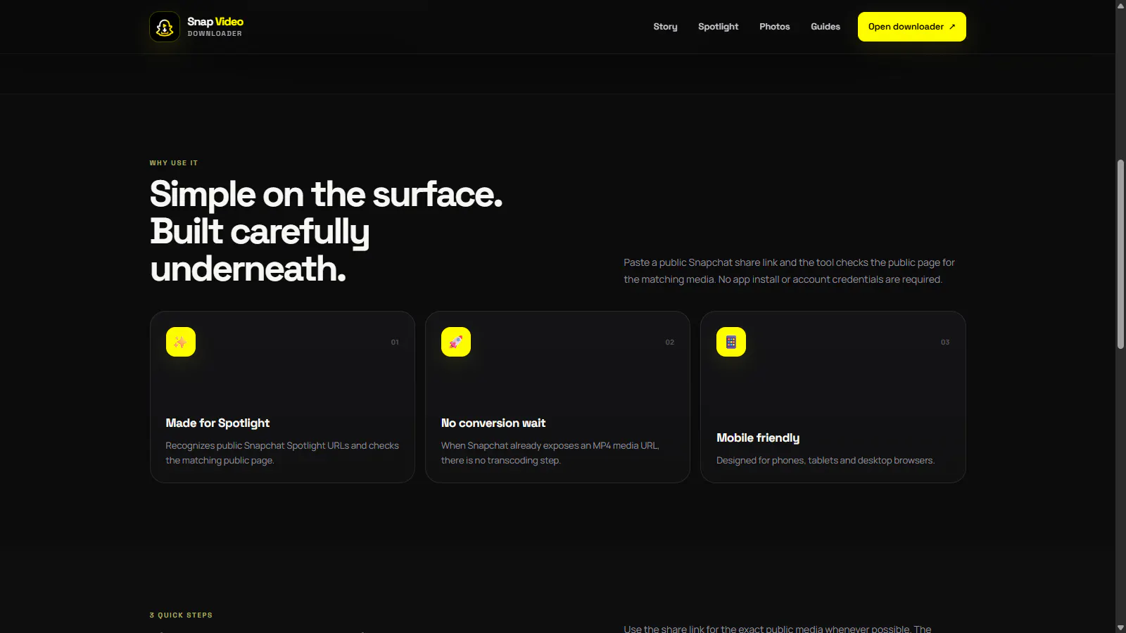 Snap Video Downloader gallery image