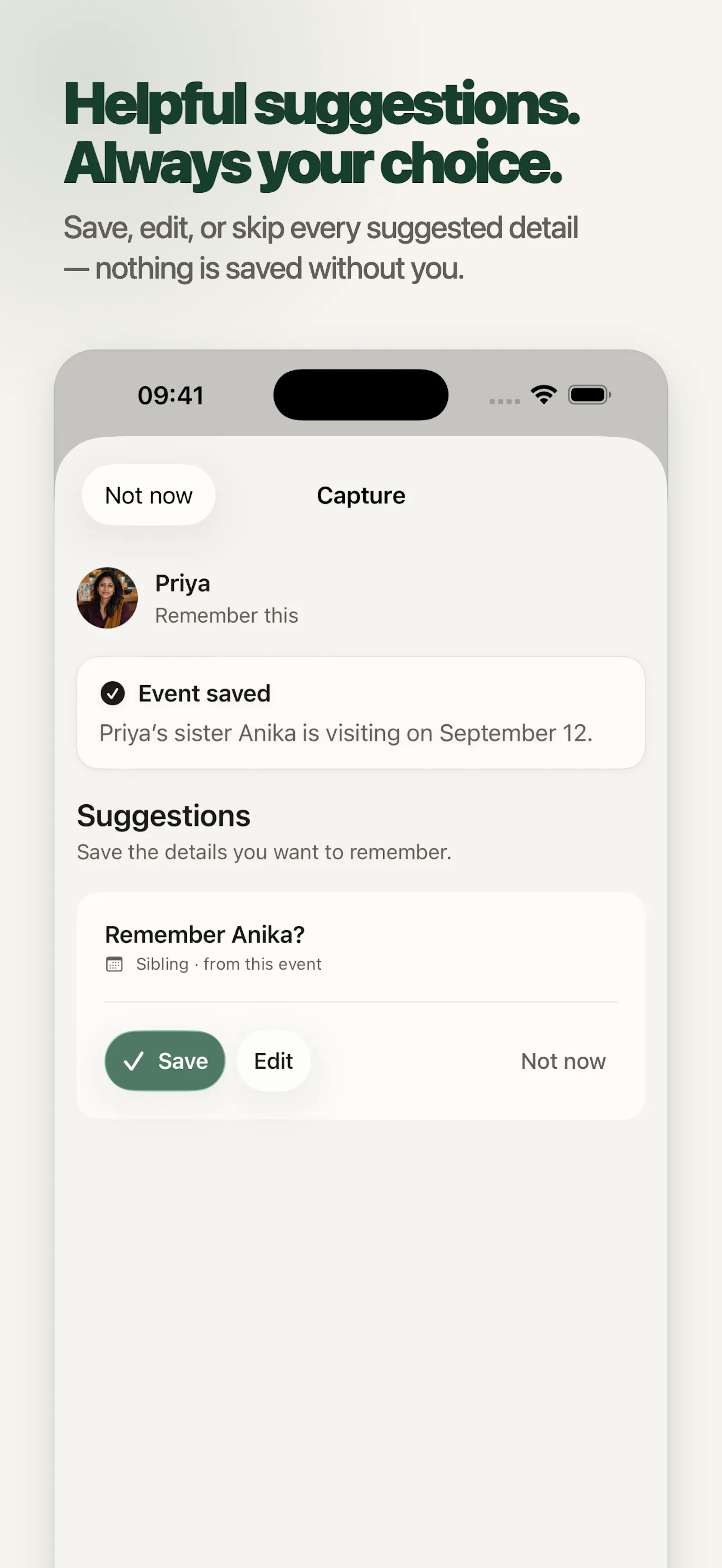Kindmemo screenshot 4