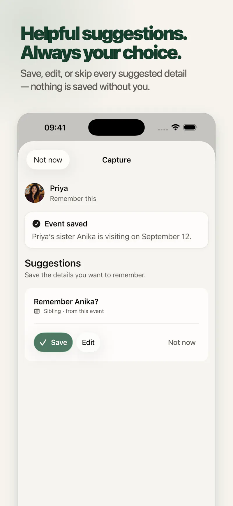 Kindmemo screenshot 4