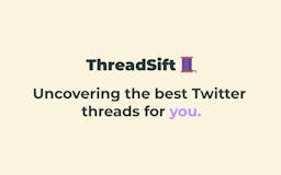 ThreadSift media 1