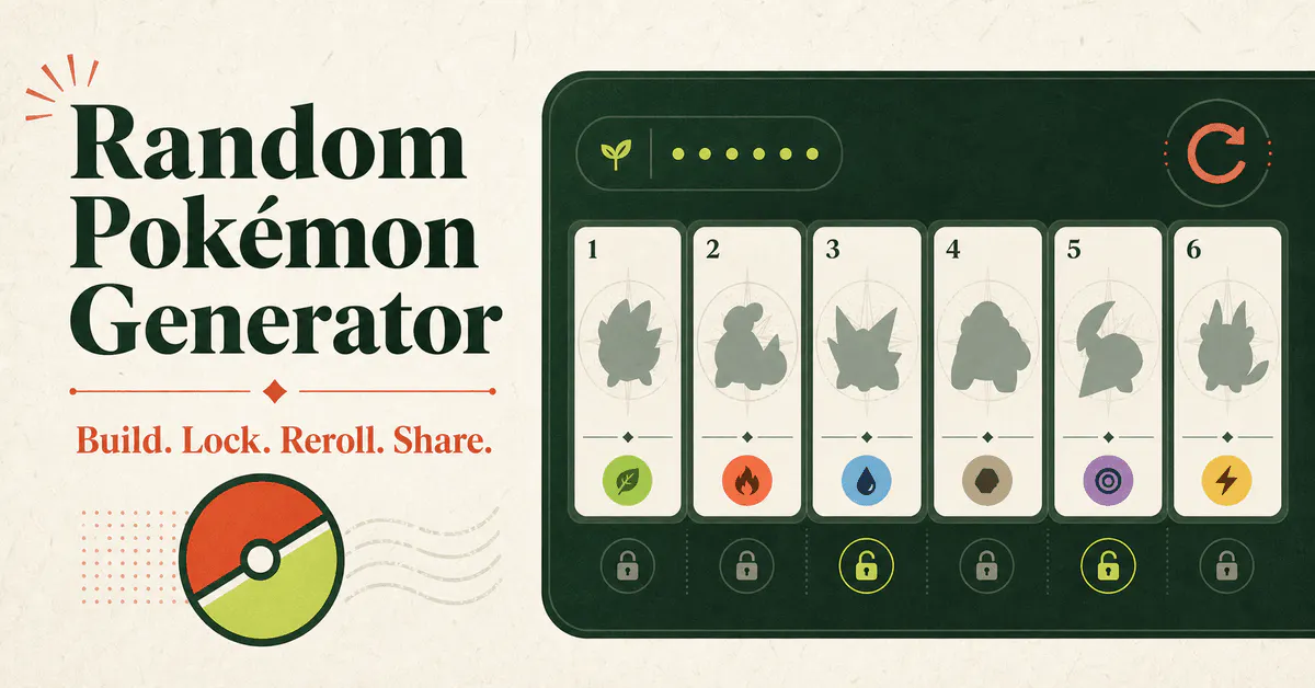 Random Pokémon Generator gallery image