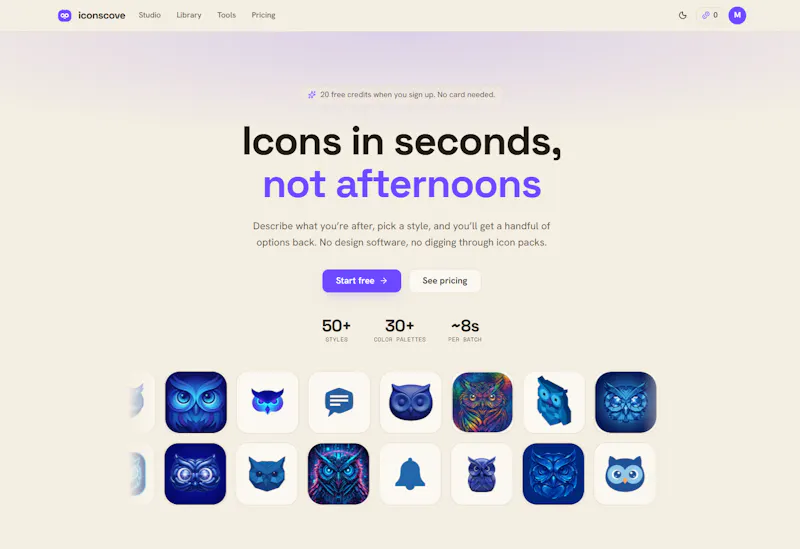 IconsCove screenshot 1