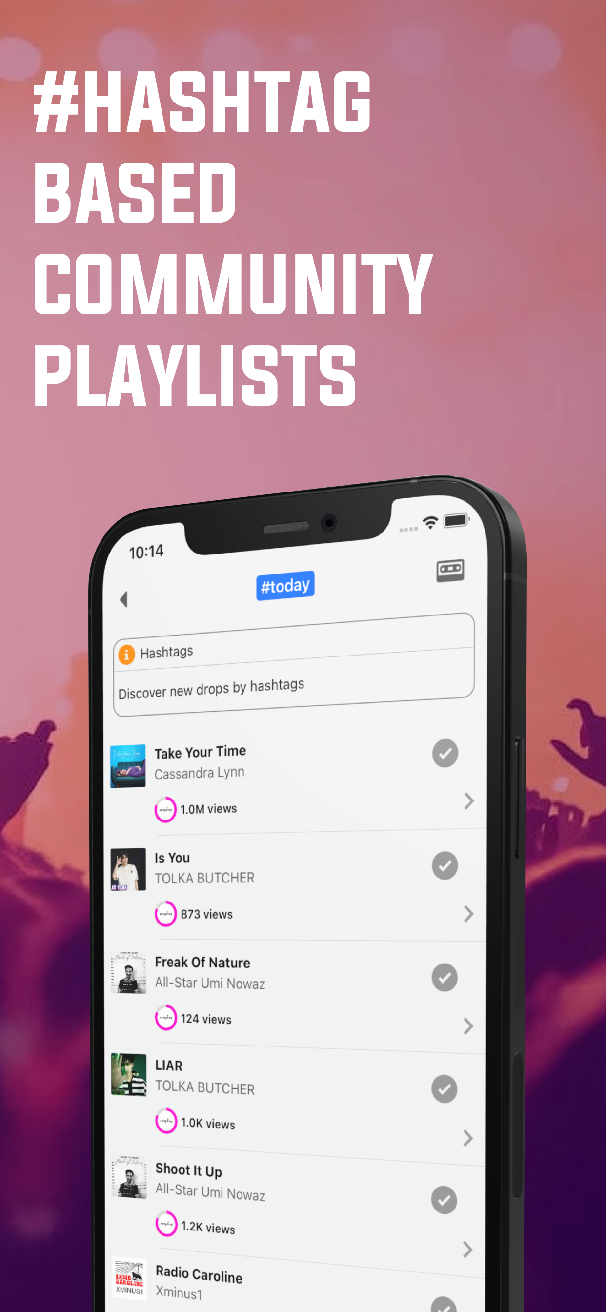 Songdrop - La música nos conecta - música, independiente, iOS, aplicación media 7