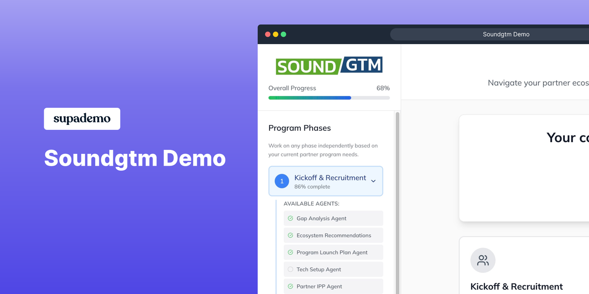 Партнерская программа SoundGTM в коробке - Запустите партнерскую программу B2B без численности и головной боли. медиа 7