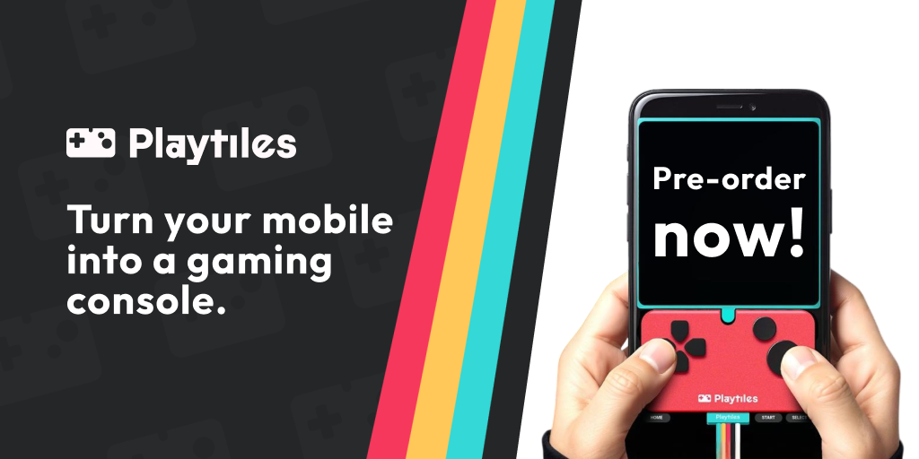 Playtiles - Stick-on Mobile GamePad Weekly Indie Gems |Pre-order nu media 2