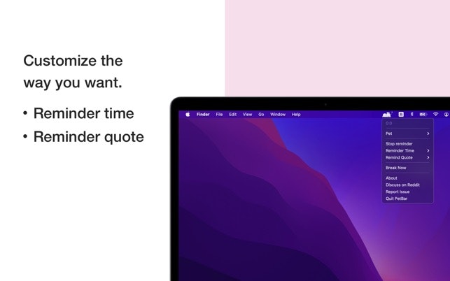PetBar: A sleeping pet on your menu bar gallery image