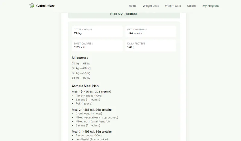 CalorieAce screenshot 7