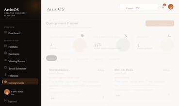 ArtistOS gallery image