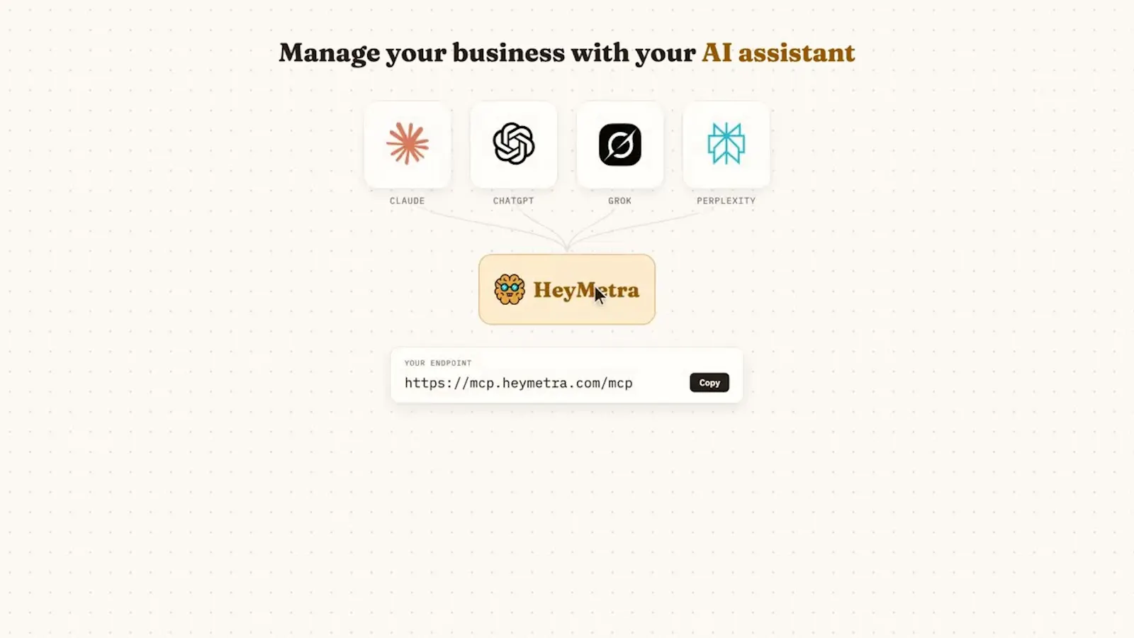 HeyMetra screenshot 1 (video preview)