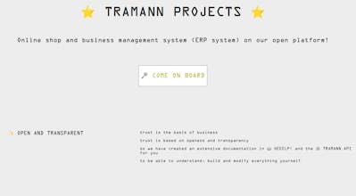 TRAMANN PROJECTS gallery image
