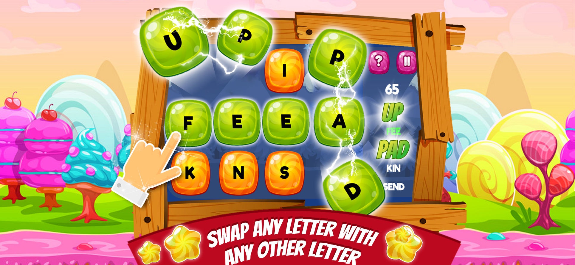 Candy Words - Word Puzzle Game gallery image