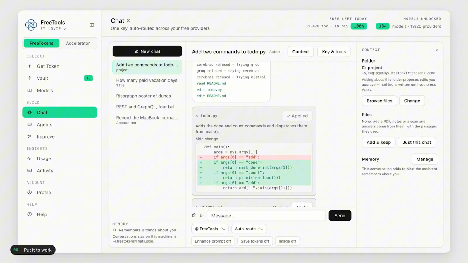 FreeTokens by Lovie.co screenshot 5