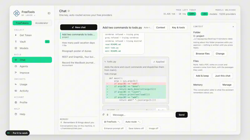 FreeTokens by Lovie.co screenshot 5