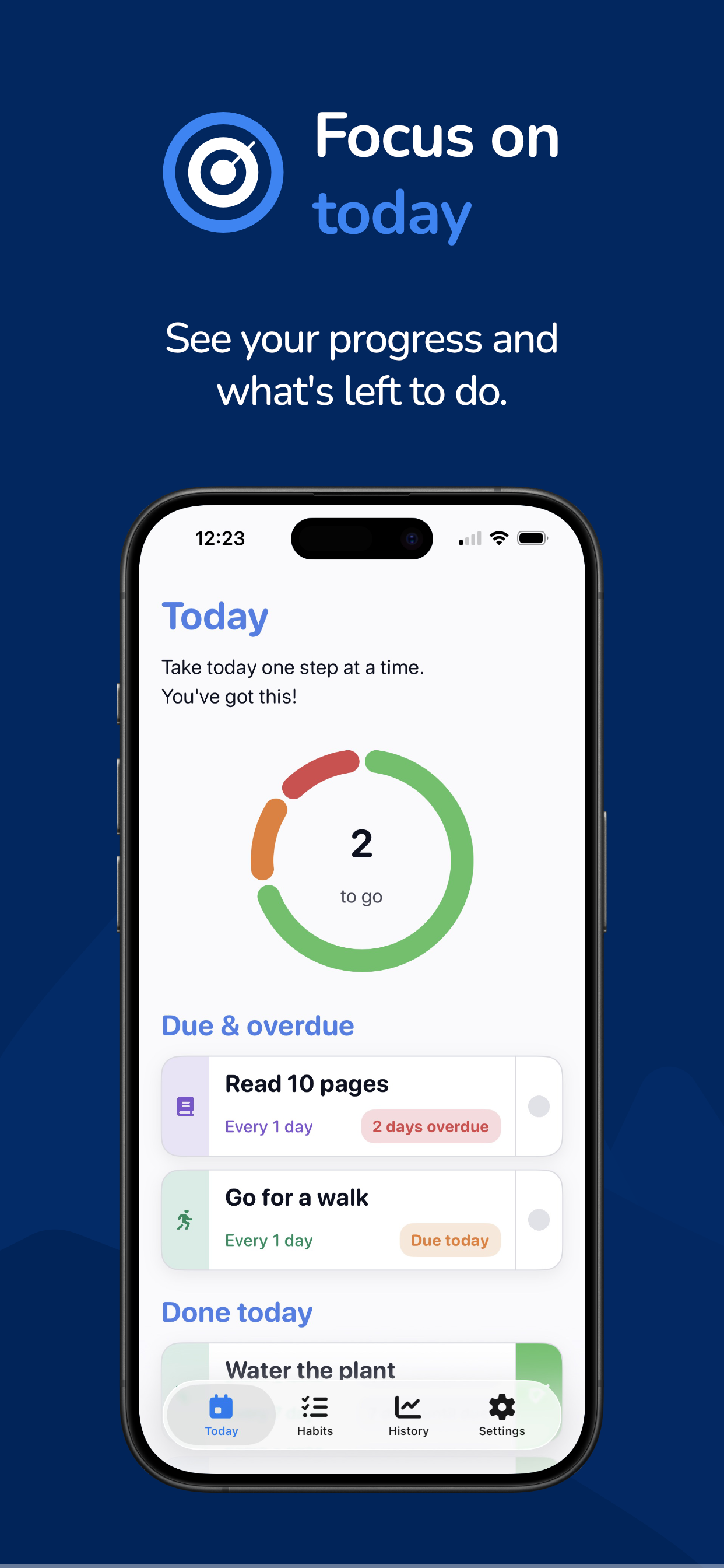 Habit Huski - iOS App gallery image