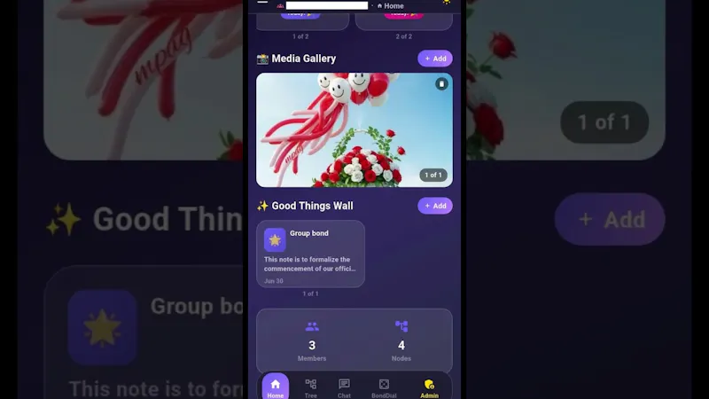 Group Bond screenshot 1 (video preview)