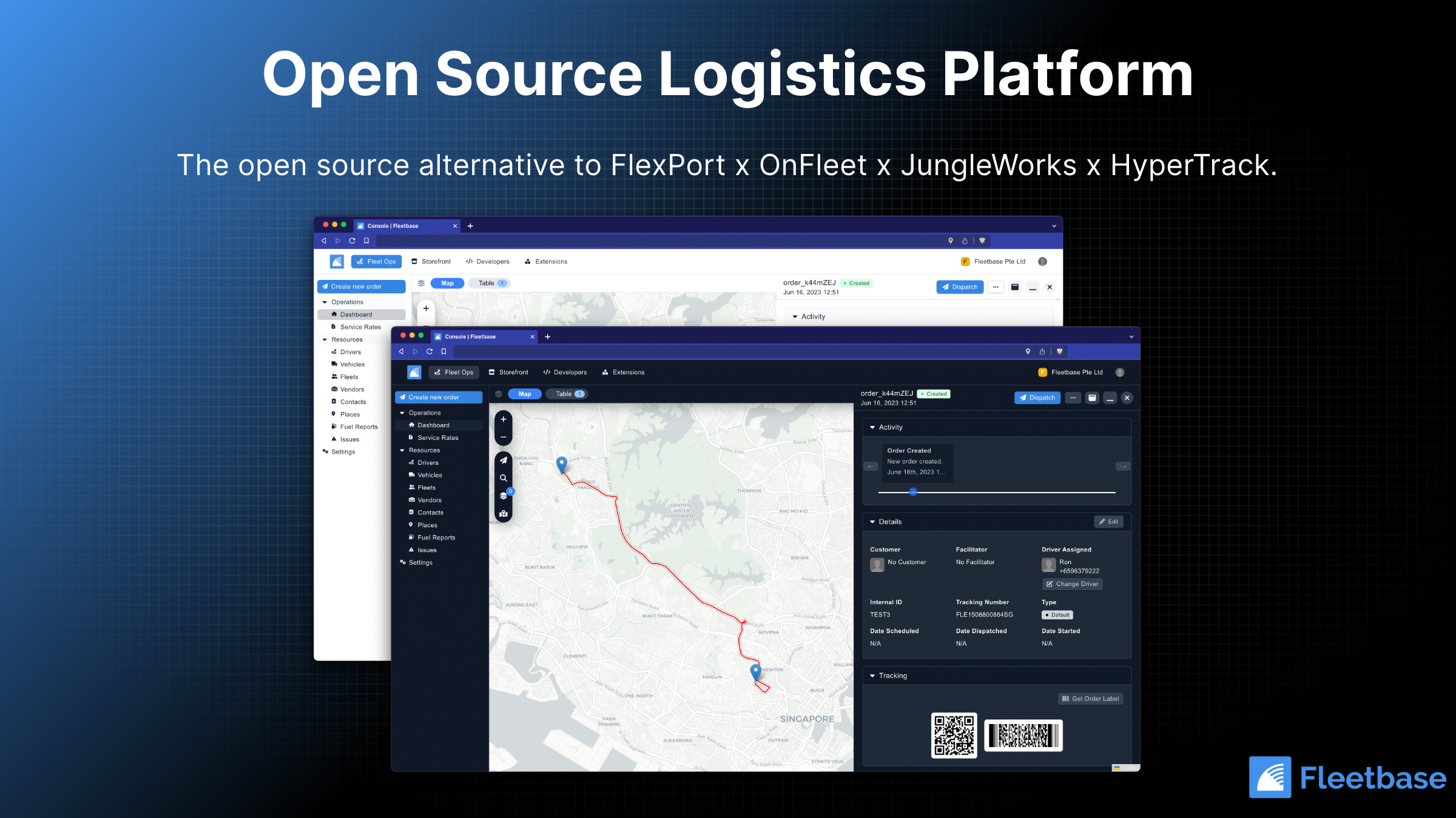 Fleetbase web preview