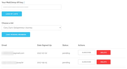 Chimp List Helper gallery image