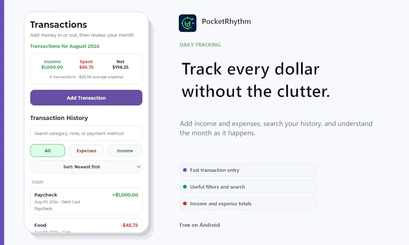 PocketRhythm screenshot 3