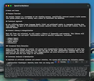 Speech To Markdown
