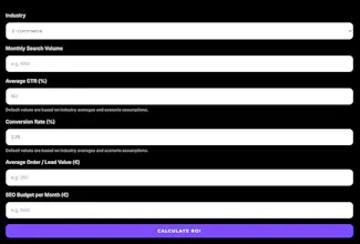SEO ROI Calculator gallery image