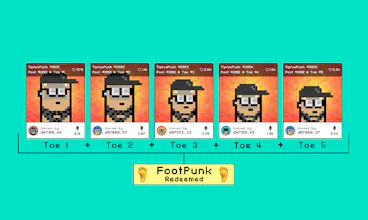 TiptoePunks - Interlinked NFTs gallery image