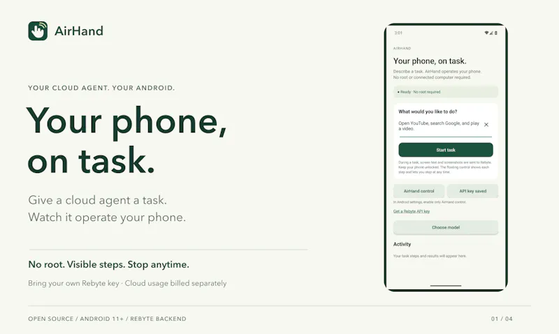 AirHand screenshot 2