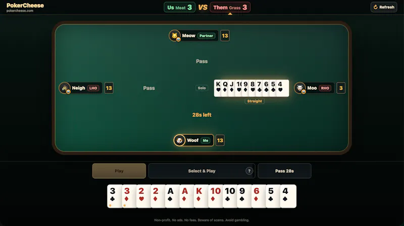 PokerCheese screenshot 1
