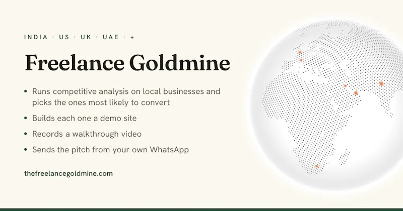 Freelance Goldmine screenshot 3