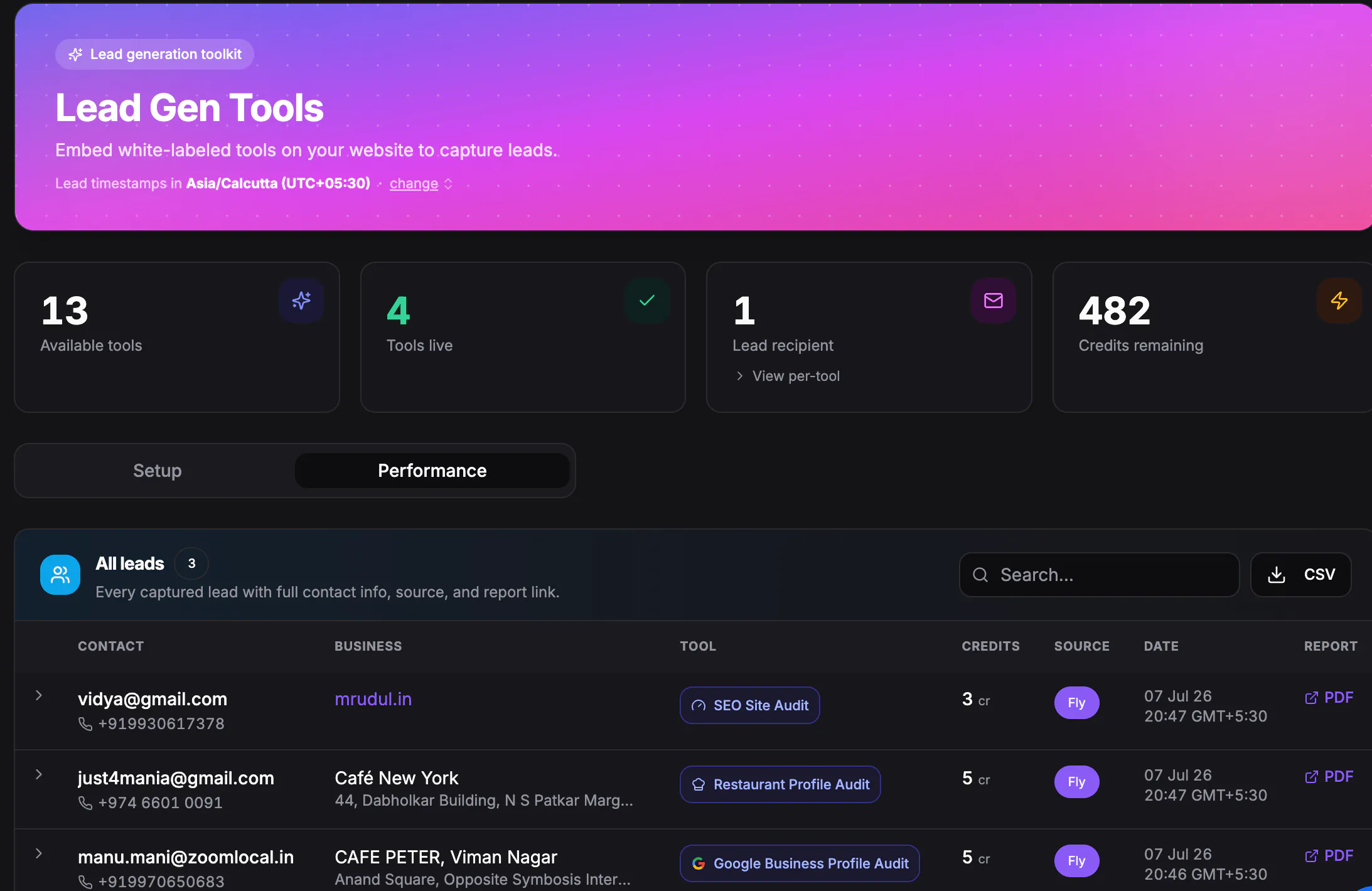 Fly: Lead Gen Tools for Agencies gallery image