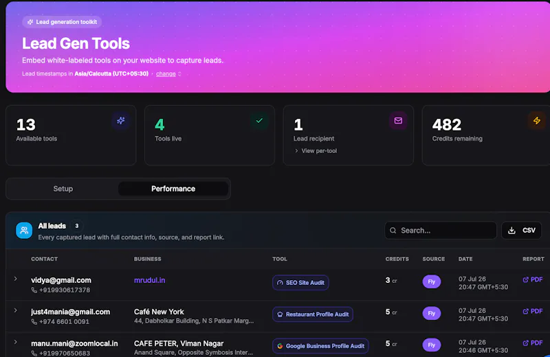 Fly: Lead Gen Tools for Agencies screenshot 8